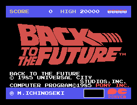 Play <b>Back to the Future</b> Online